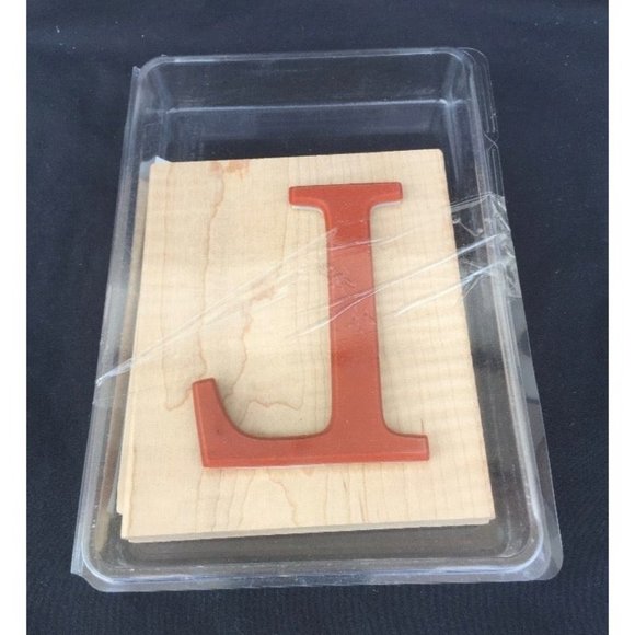 Stampin' Up Rubber Stamp Monogram "L" - Picture 5 of 5